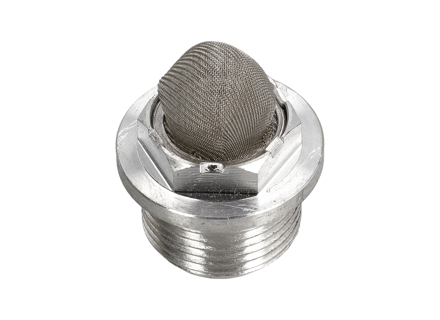 Kliermoer Verbinding en zeef voor remvloeistoftank. Porsche 356 - 477611361, 35642412 - 1661200200