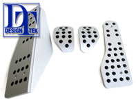 Pedals Alloy and Footrest Kit Porsche 986 / 987 / 987C / 996 / 997 DesignTek - 3607209962, 3607209961, 99704470000, 99704470001, 99742391000, 9975516110001C, 9975519860001C, 9975516120001C Pedals Alloy and Footrest Kit Porsche 986 / 987 / 987C / 996 / 997 DesignTek - 3607209962, 3607209961, 99704470000, 99704470001, 99742391000, 9975516110001C, 9975519860001C, 9975516120001C