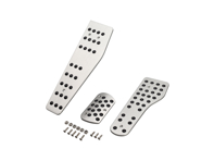 Kit pédales alliage et repose-pieds Porsche 986 / 987 / 987C / 996 / 997 DesignTek - 3607209962, 3607209961, 99704470000, 99704470001, 99742391000, 9975516110001C, 9975519860001C, 9975516120001C