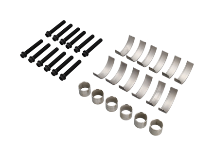 Set met drijfstanglagers, lagerschalen en bouten voor Porsche 986 Boxster / 987.1 Boxster / 987C.1 Cayman / 996 / 997.1 - 99610312162, 99610311151, 99710311501