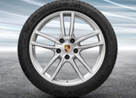 20' Cayenne Sport Alloy Wheels & Winter Tyres Original Porsche - 9Y0044600C, 9Y0044610C
