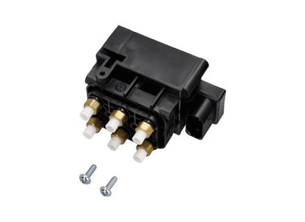 Air suspension solenoid valve block. Porsche 957/958 Cayenne 2005-2010 / 970 Panamera - 95535903000, 95535903001, 95835890300, 95835903001, 97035815302, 97035815303, 97035815304 - VB-3470