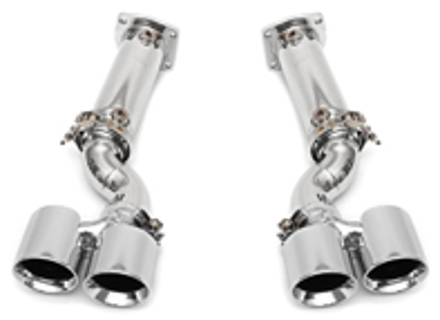Muffler bypass exhaust system, RACE. Porsche 997.1 Turbo - 99711102772