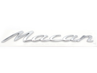 MACAN - Chrome rear badge for Porsche 95B.2 Macan / 95B.3 Macan - 95B853675F MACAN - Chrome rear badge for Porsche 95B.2 Macan / 95B.3 Macan - 95B853675F