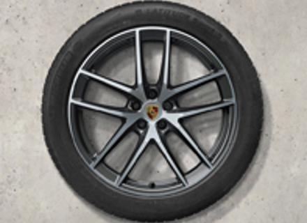 Cerchi in lega da 20' Macan S e pneumatici estivi Porsche originali - 95B044668D