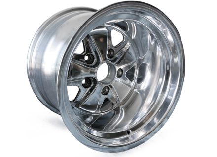 15 英寸超轻镀铬福克斯风格合金车轮 11J ET-27 适用于保时捷汽车