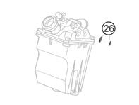 Servolenkungsbehälter-O-Ring & Klemme AD10. Porsche 996 GT3 CUP. - 99923054440