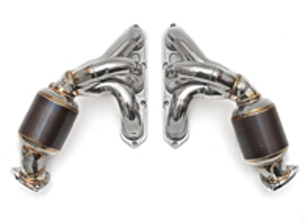 Exhaust sport headers. Porsche 987 Boxster / Cayman  (2005-2008) - 98711310803, 98711310805, 987113108AX, 98711310703, 98711310705, 987113107AX