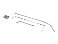 Alu-Zierleistensatz für Türtaschen. Porsche 911 1969-73 - 901555016038K, 901555015037K, 1689803170, 1689803180, 901555015, 901555016 - URO-009905, URO-009906