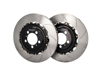 Disco freno / rotore scanalato 2 pezzi ANTERIORE 992 GT3 escl. PCCCB