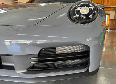 Front bumper side grilles wire mesh. Porsche 992.2 Carrera 2 - 992.2STDGRILLES