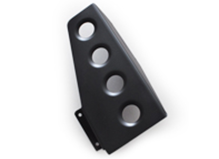 Aluminium-Fußstütze auf der Fahrerseite. Porsche 911 Coupé