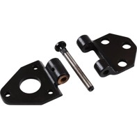 Set di cerniere per porte in alluminio. Porsche 911/912/964/993 - 90153130321, 90153130321/1, 90153130320 - 1687400700