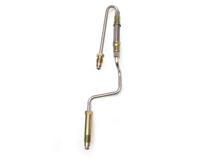 Tuyau d'huile de turbocompresseur DROITE. Porsche 993 - 99310712653, 99310712654