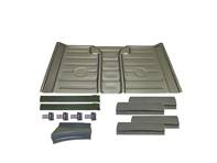 Kit de piso trasero. Porsche 914 - 91450193924, 91450193711, 91450194300, 91450193782, 91450193783, 91450107611 - PP345