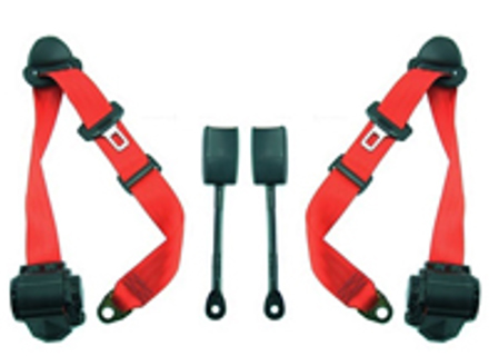 Retractable 3-point inertia reel front seat belts Porsche 993 - 993 - SA-50530