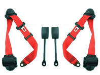 Retractable 3-point inertia reel front seat belts Porsche 993 - 993 - SA-50530 Retractable 3-point inertia reel front seat belts Porsche 993 - 993 - SA-50530