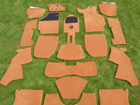 Set di moquette per pavimenti interni. Porsche 911 1974-75 Set di moquette per pavimenti interni. Porsche 911 1974-75