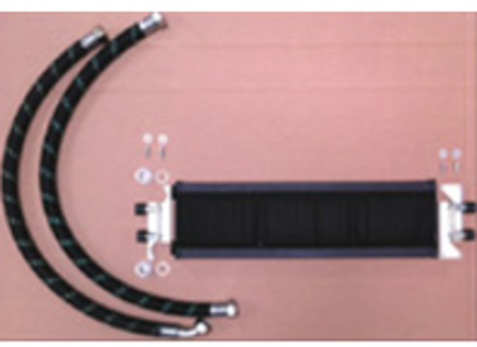 Centre cooler kit. Porsche 911/930 65-89 - 0200004, 91110705101