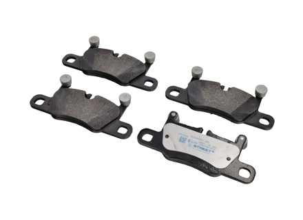 Pagid street+ achterremblokken. Porsche 991 / 992 - 99135294900, 99135294901, 99135294902, 99135294904, 992698093, 992698451H - 25691, 4909