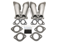 Set collettori per consentire la sostituzione dei carburatori Zenith originali con 2 carburatori Weber 40IDF. - MW4051