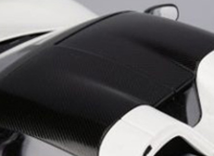 Carbon fibre roof. Porsche 918 Spyder - 91856511101A3G, 91856511201A3G