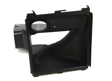 Front bumper air duct, Right. Porsche 970 Panamera HYBRID - 97057532201