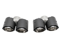 Exhaust Deluxe Quad-Style Tail Pipe Carbon Fibre. Porsche 997.1 Carrera S - 99711135101, 99711135102, 99711135103, 99711135104, 99711198102, 99711198103, 99711135201, 99711135202, 99711135203, 99711135204, 99711198202, 99711198203