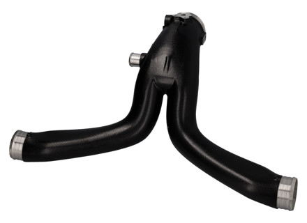 Intake Plenum High Flow Y Pipe. Porsche 991.1 turbo / turbo S - Designtek - 99111005070, 99111005071