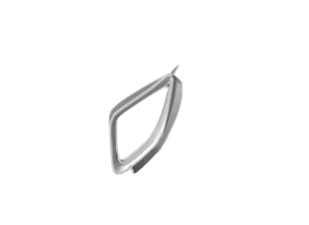 Seal rear quarter window air vent. Porsche Cayman GT4 - 982853725A, 982853726A