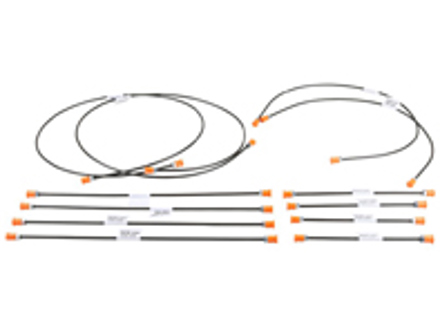 Brake line kit. Porsche 914 69-76 - EQ698014, 1661501310