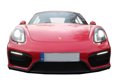 Front bumper stainless steel grill set Zunsport. Porsche 981 Cayman GTS - ZPR56314, ZPR56414, ZPR56514, ZPR56314, ZPR56414, ZPR56514