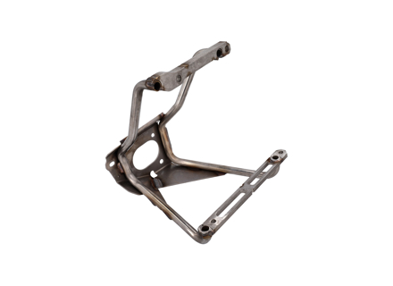 Exhaust silencer support bracket. Porsche 996 / 997 MKI - 99611112762, 99611112761, 99611112857, 99611112858