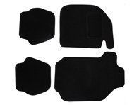 Floor mat set black. Porsche 911 1977-89 Coupe (With A/C) RHD - Right hand drive - P0008