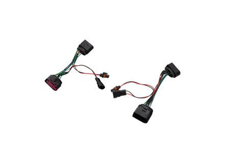Harness adaptor for LED Headlamp upgrade. 95B.1 Cars with Halogen factory lights - 95B6312023, 95B6312023HBL