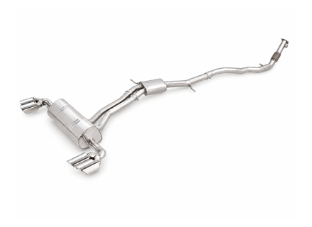 Silenciador de escape trasero DesignTek. Porsche 9YA / 9YA.2 Cayenne V6 Hybrid 2019>> - PAB253609, PAB253609E, PAB253409, PAB253409B - 69-PS126V