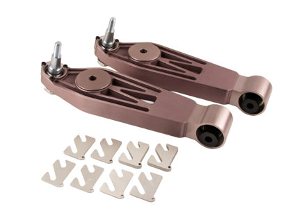 Kit de brazo de control inferior de buje de brazo de empuje ajustable para modelos Porsche con suspensión baja. - 357, 358, 99634105307, 99634105308, 99634105309, 99634105310, 99634105311, 99634105312, 99634105313, 99634105314, 99634105315, 99634105316, 99634105317, 99634112290, 99634144190, 99634112190