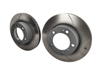 前部带槽运动制动盘转子。保时捷 Boxster 986 - 98635140105, 909316C