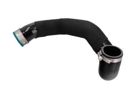 Intercooler pressure pipe. Porsche 958 Cayenne 3.0L Diesel 2012-18 - 95811073820, 7P0145738B - 87661
