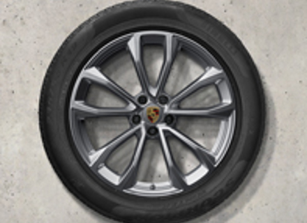 19' Macan Design Alloy Wheels & Winter Tyres Original Porsche - 95B044650B