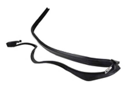Front 1/4 window glass seal. Porsche 993 Cabrio 1997>> - 99354209504, 99354209604