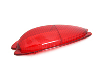 Rear indicator lens, Red. Porsche 356 USA spec - 64463142200, 64463142100 - JG.421.00, JG.422.00 Rear indicator lens, Red. Porsche 356 USA spec - 64463142200, 64463142100 - JG.421.00, JG.422.00