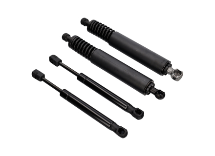 Achterklep en raamdempers set van 4 Porsche 957 Cayenne - 95551252800, 95551255006, 95551255004, 95551255005, 95551255007 - URO-004473, 088922