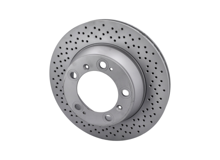 Brake disc rotor Rear. Porsche 996 / 997 (OE Part No 99635240104) - 99635240103, 99635240104, 99635240105, 92100107, 98735203202, 98735203201, 98735203200, 98735203101