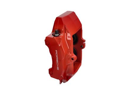 前制动钳 - 未使用，外观漆面损坏。保时捷 996 Carrera 4S/Turbo/GT3 和 997 Carrera S/4S/GTS/Targa 4S - 99635142910, 99635143010