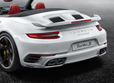 Stoßfängerschürze hinten. Porsche 911 (991.2) Turbo - 99104480307