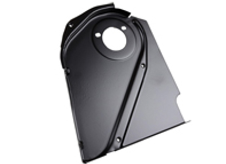 Cubierta de hojalata del motor, Delantera, Izquierda. Porsche 911 69-77 - 90110607101, 1682601270, 591091-3 - 1682601270