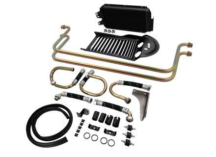 ST/R dual oil cooler Add-on kit for centre fill fuel tank. Porsche 911/930 65-89 - 0200018