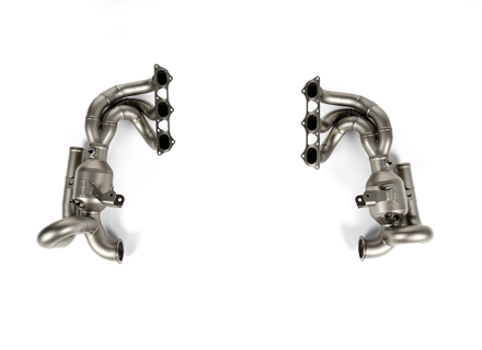 Akrapovic Evolution Header Set (Titanium). Porsche 911 GT3 RS / S/T (992.1) 2022-25 - E-PO/T/9, 0PB254400H, 0PB254400J, 0PB254450H, 0PB254450J - E-PO/T/9