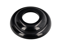 Rozet voor raamopener en deurkruk, Zwart. Porsche 356 Pre-A - 35653711